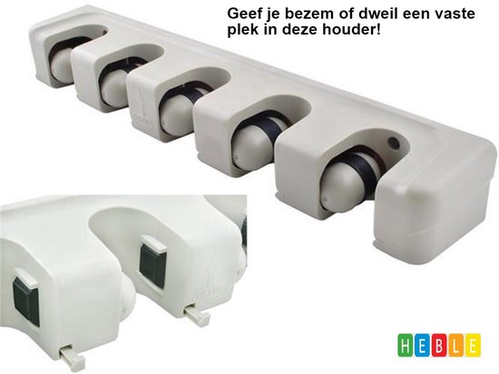 *** Ophangsysteem - Wandhouder Tuin Gereedschapshouder - Tuingereedschapshouder - van Heble® *** van Heble®