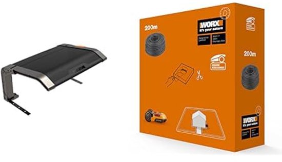 Opklapbare Garage voor Robotmaaier met 200 m Begrenzingsdraad van GARDENA