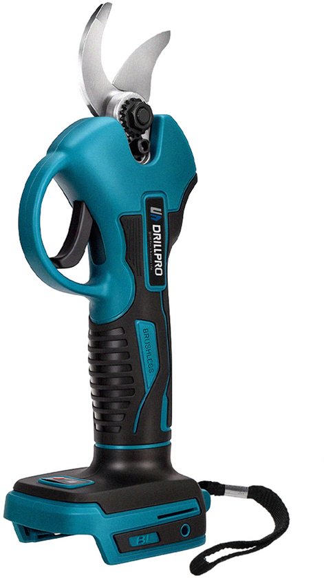 Oplaadbare Snoeischaar met Borstelloze Motor - 18V SK5 Staal Bladen, 50mm Snijdiameter, Draadloze Tuinschaar met 2 Accu's van Merkloos	