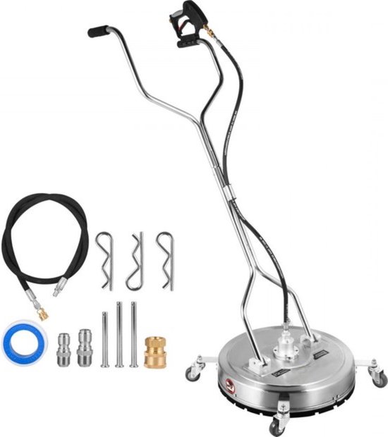 Oppervlaktereiniger - 22 inch - 4000 PSI - 3/8 QC - Vlakke Reiniger van $