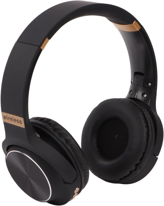 Opvouwbare Draagbare Over-ear Bluetooth-headset - Ergonomische HiFi Stereo Draadloze Bluetooth-hoofdtelefoon met Ruisonderdrukking - Ideaal voor Mobiele Telefoon en Pc van Merkloos	