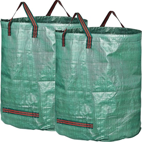 Opvouwbare Pop- Up Tuinafvalzakken 120 liter- set van 2 stuks. van Gradénxx