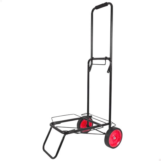 Opvouwbare strandwagen 35 x 45 x 100 cm - Ideaal voor strand en zwembad van Merkloos	