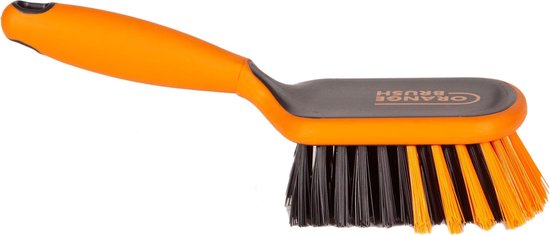 OrangeBrush - Handborstel - Schrobborstel - Hard - Gemaakt van gerecycled kunststof - OB19002 van OrangeBrush