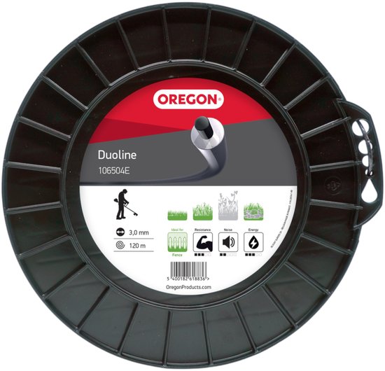 Oregon Duoline maaidraad 3,0 mm x 120 m ( 106504E )