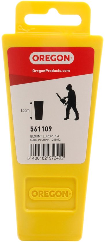 Oregon kunststof wig 14 cm velwig ( 561109 ) van Merkloos	