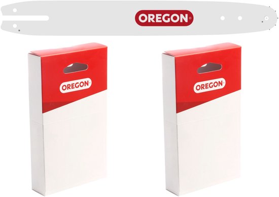 Oregon Standard Combo zaagblad + 2x zaagketting 30 cm 3/8" LP 1,3 mm 44 TG ( 567295 ) van Merkloos	