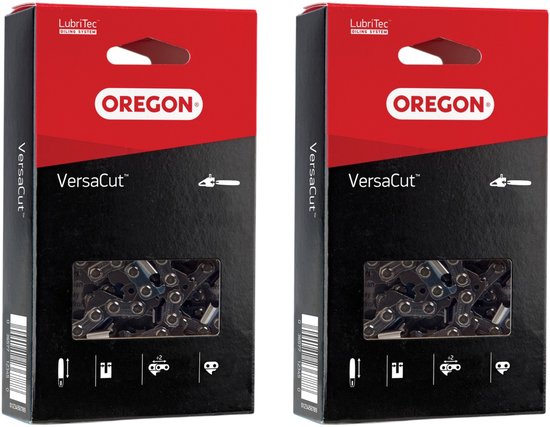 Oregon TWINPACK 2X 91VXL052E Zaagketting VersaCut 35 cm 3/8" LP 1,3 mm 2 stuks ( 564441 ) van Oregon