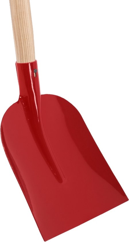 ORIT - Betonschop - Gehard staal - Rood - Dubbel Gebogen - Essenhouten steel - 110 cm van ORIT