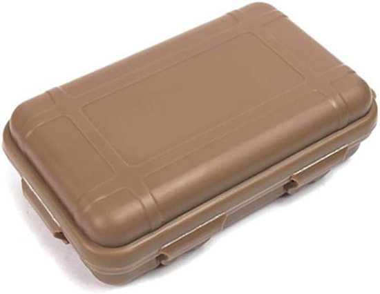 Outdoor Survival Opslagdoos - Plastic Schokbestendig - Waterdichte Luchtdichte Container - Draagbare Doos voor Buitenactiviteiten - Reizen en Thuisgebruik van Merkloos	
