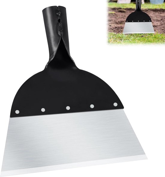 Outdoor tuinschep 235 cm - Dikke wiedschep multifunctioneel - Stalen platte schep - Onkruidverdelger voor tuinhulp - Voor tuin huis boerderij