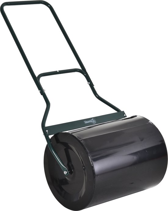 Outsunny - Gazonwals - met U-Handgreep - 60 l Water/Zand vulling