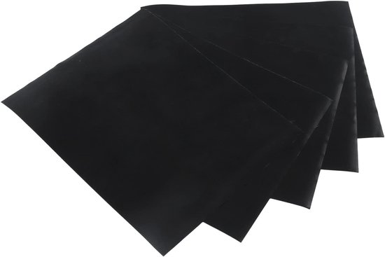 Oven Floor Covering, Pack of 5 40 x 50 cm Non-Stick Oven Cover, Reusable Oven Protection Mat, Kitchen Accessories for Electric Gas Toasters, Ovens Grills