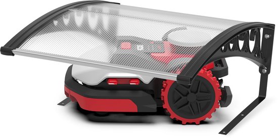 Overkapping voor robotmaaier – Garage Carport Dak voor grasmaaier en Automower van Merkloos	