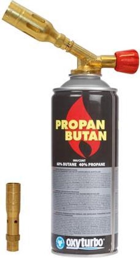 Oxyturbo - Gasbrander Met 2 Extra Mondstukken van Oxyturbo