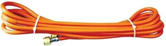 Oxyturbo Gasslang 3/8" 5 Meter Rubber Oranje van Oxyturbo