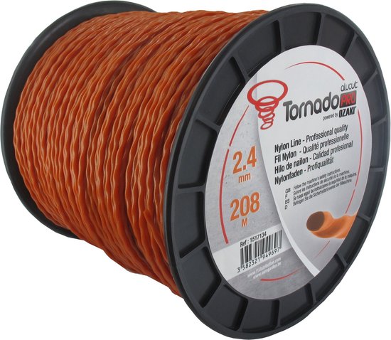 Ozaki Maaidraad Ø2,4 mm - Twisted - 208m van Ozaki
