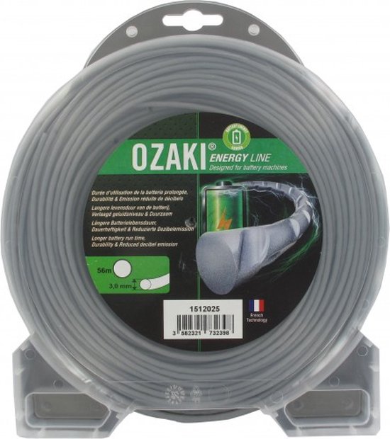 OZAKI, Nylon Maaidraad, 56 meter!, 3.0 mm dik van Ozaki