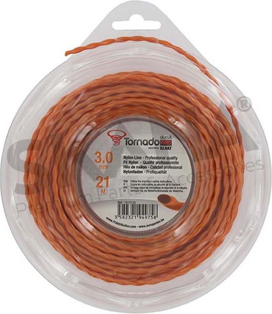OZAKI TORNADO PRO ALUCUT - Spiraalvorm 3,0 mm x 21 m van Ozaki
