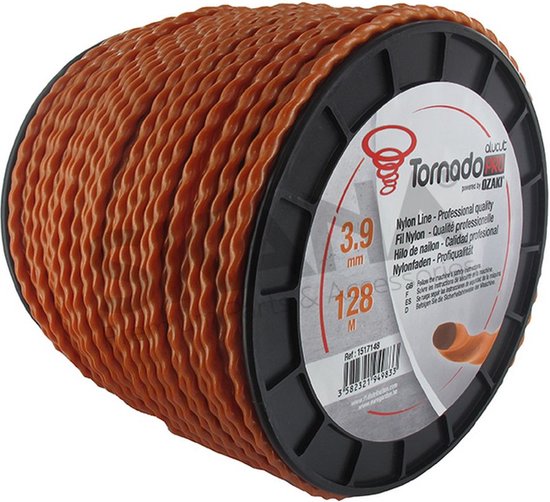 OZAKI TORNADO PRO ALUCUT - Spiraalvorm 3,9 mm x 128 m van Ozaki