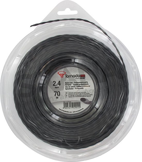 OZAKI TORNADO PRO - Spiraalvorm 2,4 mm x 70 m van Ozaki