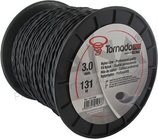 OZAKI TORNADO PRO - Spiraalvorm 3,0 mm x 131 m (Rol) van Ozaki