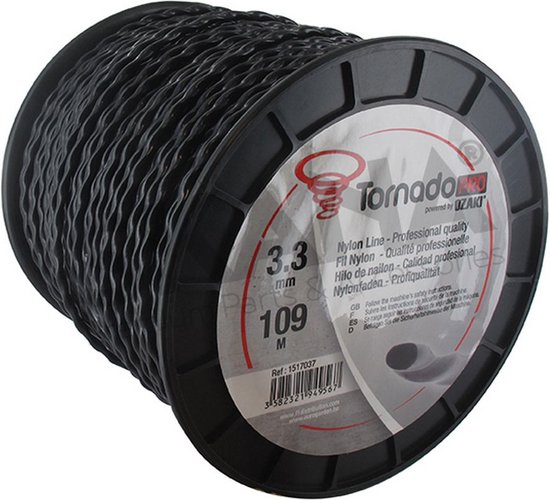 OZAKI TORNADO PRO - Spiraalvorm 3,3 mm x 109 m (Rol) van Ozaki