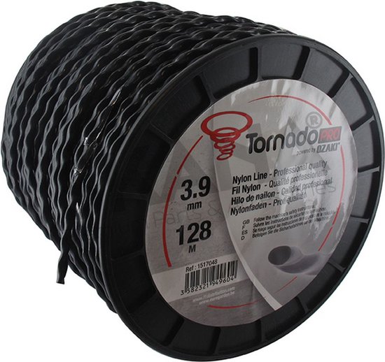 OZAKI TORNADO PRO - Spiraalvorm 3,9 mm x 128 m (Rol) van Ozaki