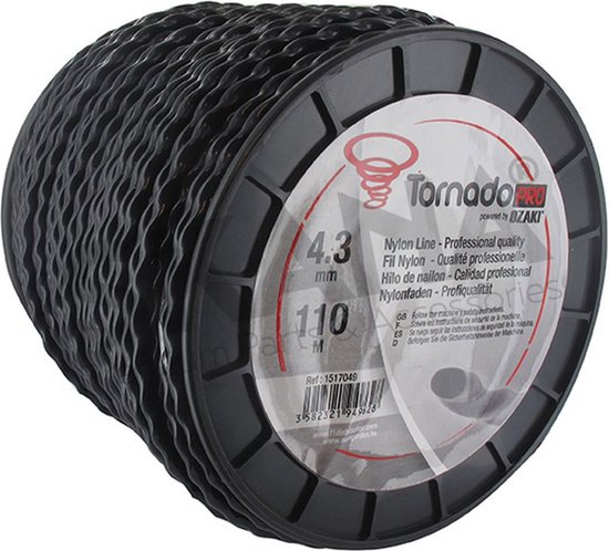 OZAKI TORNADO PRO - Spiraalvorm 4,3 mm x 110 m (Blister) van Ozaki