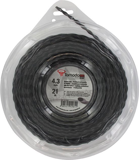 OZAKI TORNADO PRO - Spiraalvorm 4,3 mm x 21 m (Blister van Ozaki
