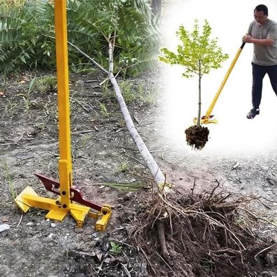 Paaltrekker - Stronkenverwijderaar - Tuin opruimen - Energiebesparende hefboom - 137 cm - Zwart