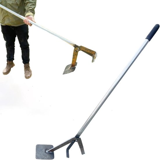 Paaltrekker - Wortelverwijderaar - Stronken Verwijderen - Hefboommechanisme - 80 cm - Zwart
