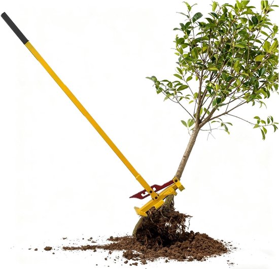 Paalverwijderaar Tool - Wortel Trekker - Palen Verwijderen - Hefboom Ontwerp - 138 cm Lengte - Zwart