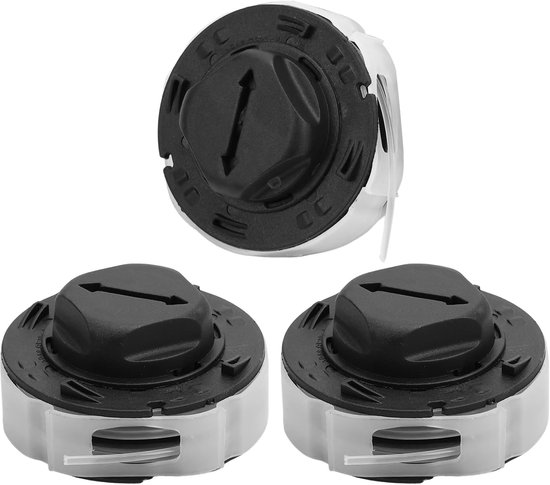 Pack of 3 C3-2 Spare Spools Suitable for Stihl FSA 57 with AutoCut C3-2 Weed Head Replaces 4009 710 4305 4009 710 4306 van Merkloos	