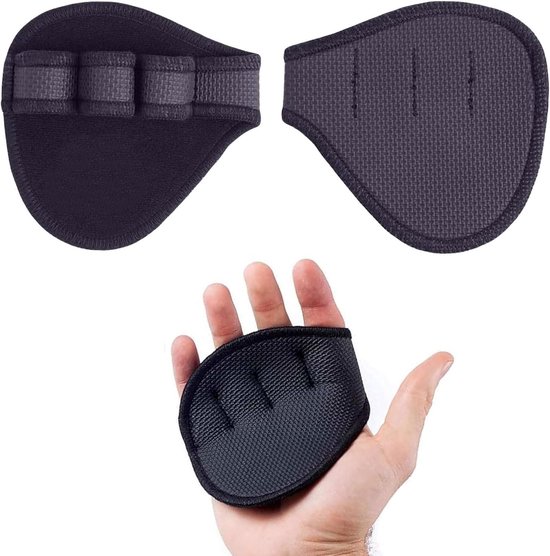 Pack van 2 Grip Pads voor Pull-Ups - Grip Aids - Kracht Sports - Grip Pads - Fitness Gloves - Kracht Training - Grip Pads voor Mannen - Fitness Pull-Ups - Bodybuilding - Kracht Training van APLUGTEK