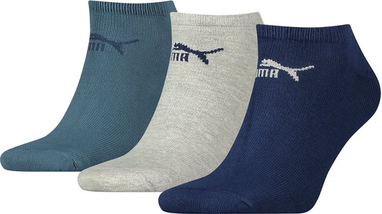 PACK van 9 Puma unisex sneakersokken in retro-design, enkelhoog voor heren en dames van Puma