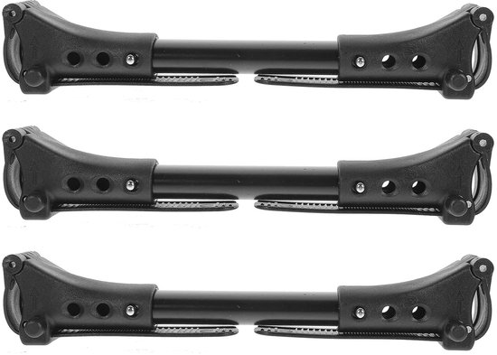 Pakket van 3 universele kinderwagenconnectoren, verstelbare kinderwagenconnectoren, kinderwagenverbindingsadapter, geschikt voor de meeste kinderwagens van Merkloos