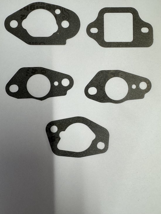 Pakkingset ( 5 Delig ) passend op HONDA GCV160 , GCV190 5PC ( 16212-ZL8-000 , 16221-883-800 , 16228-ZL8-000 ) Merk BPC Parts van Merkloos	
