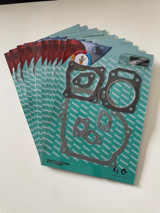 Pakkingsets ( 10 Stuks ) passend op HONDA GX200 ( 06111-ZL0-000 ) Merk BPC Parts van Merkloos	