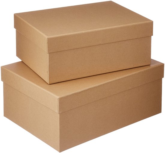 Papier 13491453620 - S.O.H.O. Boxline 2-delige doos, rechthoekig, kracht