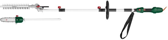 PARKSIDE 2-in-1 elektrisch combinatiegereedschap 710 W - Heggenschaar / telescopische snoeischaar - Snijlengte: ca. 41 cm