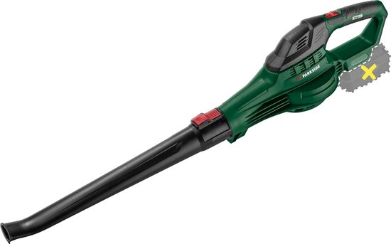 PARKSIDE Accu-bladblazer 20V zonder accu en lader - Bladblazer -luchtsnelheid max. 210 km/u - 1.5 KG van Merkloos	