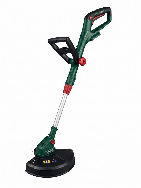 Parkside Accu Grastrimmer - 20V zonder accu - Snijdiameter: Ø25 cm - Draaddikte: 1,4 mm - Exclusief accu en snellader van Parkside