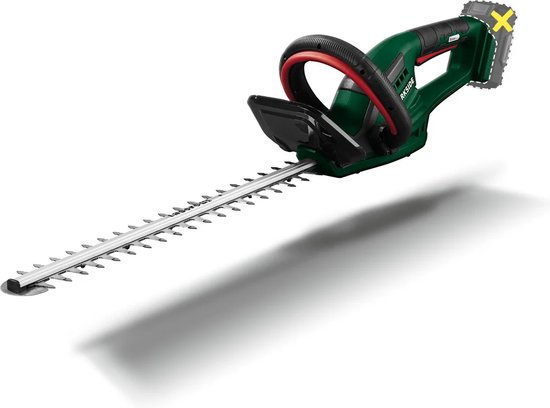PARKSIDE® Accu-heggenschaar 20V zonder accu - Slagfrequentie: 2.600 tpm - Snijlengte: 50,5 cm van Merkloos	