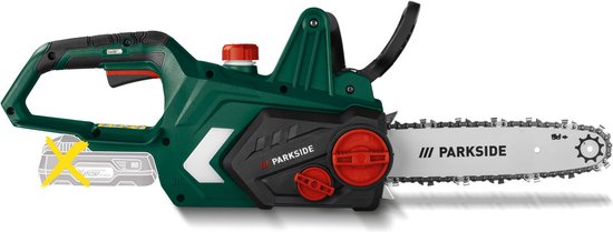 Parkside Accu Kettingzaag - 20V -  Zonder Accu - Zaaglengte: max. 23 cm - Kettingsnelheid: 6,5 m/s - Exclusief accu en snellader van Parkside
