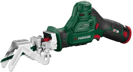Parkside Accu - Takkenzaag 12V met accu en oplader - incl opbergkoffer van Parkside