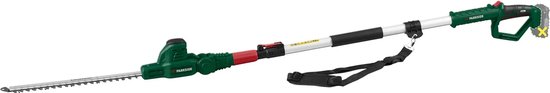 PARKSIDE® Accu-telescopische heggenschaar 20V zonder accu - Slagfrequentie: 2.300 spm - Snijlengte: 410 mm - Voor comfortabel, kabelloos snijden tot in 4 m hoogte van Parkside