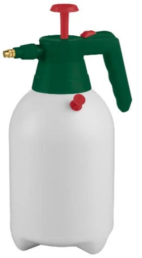 PARKSIDE® Druksproeier 2 Liter - Verstelbare waterstraal - Met overdrukventiel - Plantenspuit - Onkruidverdelger - Messing sproeikop van Merkloos	