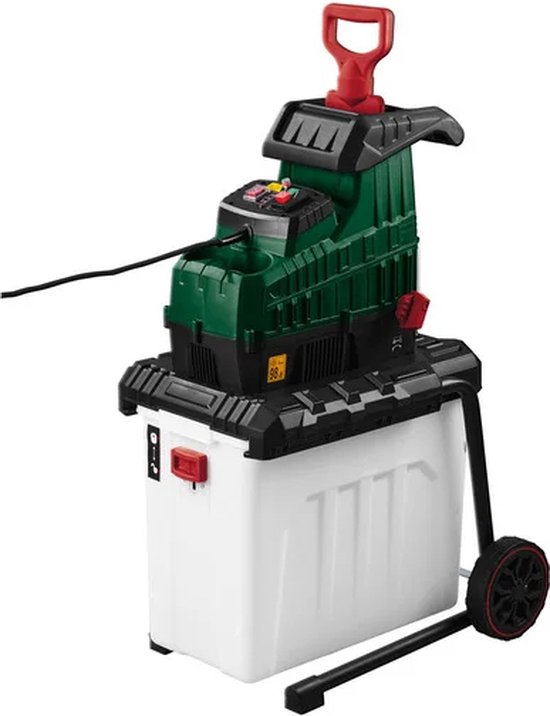 Parkside Elektrische hakselaar - Krachtige 2800 W Motor - Met veiligheidsvergrendeling - Opvangbak 56 L van Parkside
