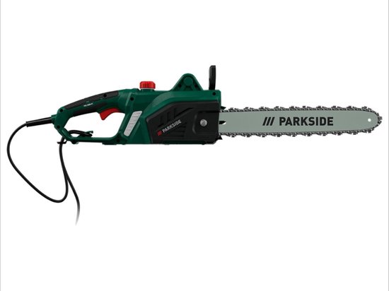 PARKSIDE® Elektrische kettingzaag - 1600 W - 2-hands-veiligheidsschakelaar van Parkside
